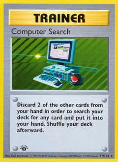 Computer Search Pokémon card, number 71