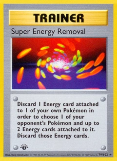 Super Energy Removal Pokémon card, number 79