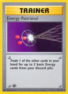 Energy Retrieval Pokémon card, number 81