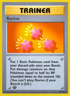 Revive Pokémon card, number 89