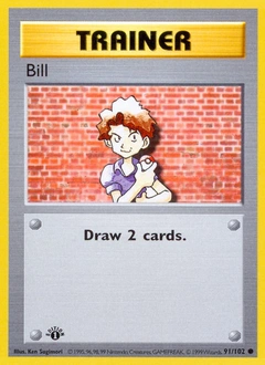 Bill Pokémon card, number 91