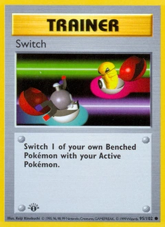 Switch Pokémon card, number 95