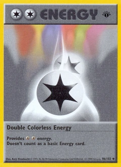 Double Colorless Energy Pokémon card, number 96