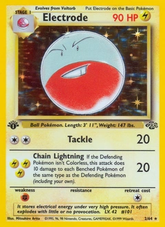 Electrode Pokémon card from Jungle, number 2
