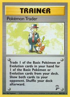 Pokémon Trader Pokémon card, number 106