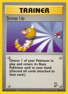 Scoop Up Pokémon card, number 107