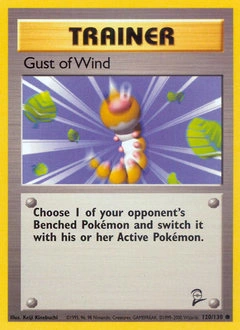 Gust of Wind Pokémon card, number 120