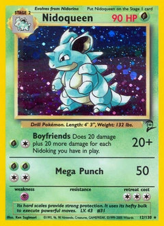 Nidoqueen Pokémon card, number 12
