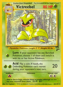Victreebel Pokémon card, number 32