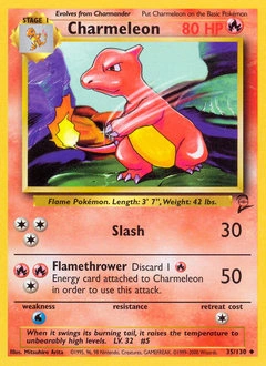 Charmeleon Pokémon card, number 35