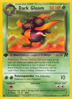 Dark Gloom Pokémon card, number 36