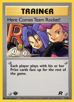 Here Comes Team Rocket! Pokémon card, number 71