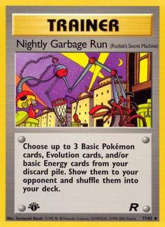 Nightly Garbage Run Pokémon card, number 77