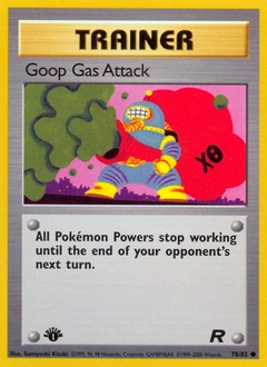 Goop Gas Attack Pokémon card, number 78