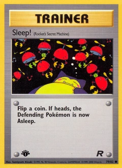 Sleep! Pokémon card, number 79