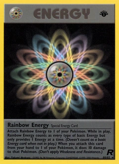 Rainbow Energy Pokémon card, number 80