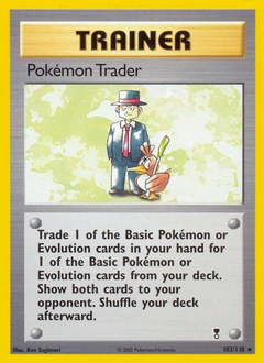 Pokémon Trader Pokémon card, number 103