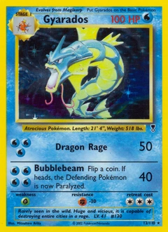 Gyarados Pokémon card, number 12
