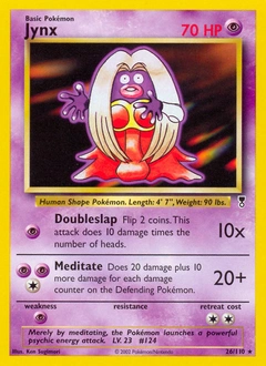 Jynx Pokémon card, number 26