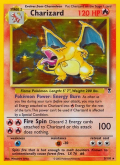 Charizard Pokémon card, number 3