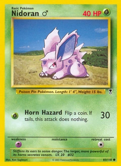 Nidoran ♂ Pokémon card, number 83