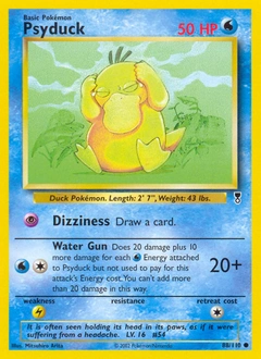 Psyduck Pokémon card, number 88