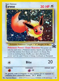 Eevee Pokémon card, number 11