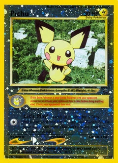 Pichu Pokémon card, number 35