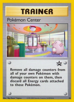 Pokémon Center Pokémon card, number 40