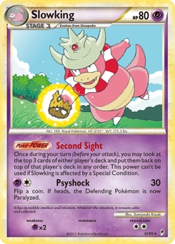 Slowking Pokémon card, number 32