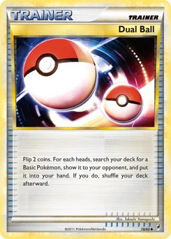 Dual Ball Pokémon card, number 78