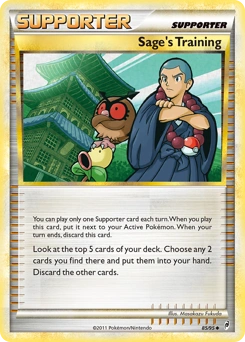 Sage's Training Pokémon card, number 85