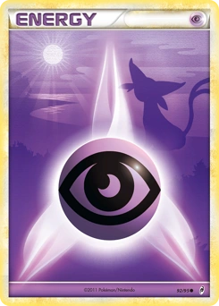 Psychic Energy Pokémon card, number 92
