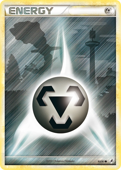 Metal Energy Pokémon card from Call of Legends, number 95 (Holo (Player Rewards) print)