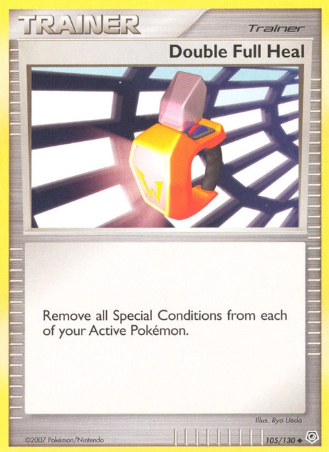 Double Full Heal Pokémon card from Diamond & Pearl, number 105 (Standard print)