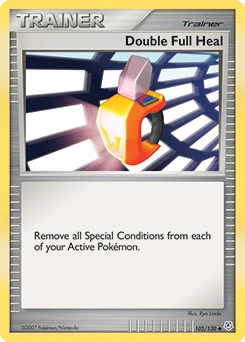 Double Full Heal Pokémon card, number 105