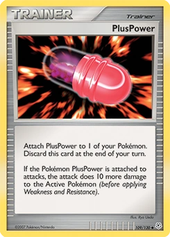 PlusPower Pokémon card, number 109