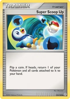 Super Scoop Up Pokémon card, number 115