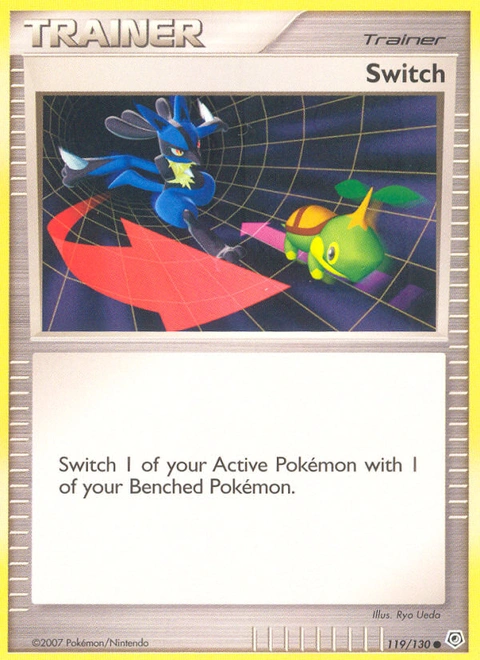 Switch Pokémon card from Diamond & Pearl, number 119 (Standard print)