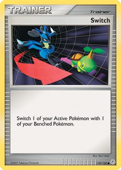 Switch Pokémon card, number 119
