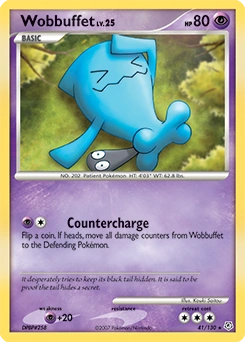 Wobbuffet Pokémon card, number 41