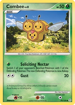 Combee Pokémon card, number 79