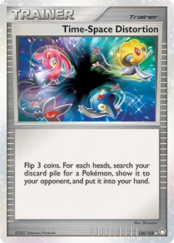 Time-Space Distortion Pokémon card, number 124