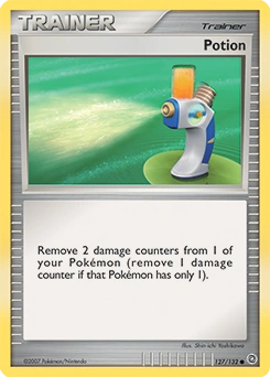 Potion Pokémon card, number 127