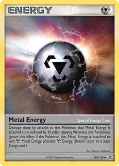 Metal Energy Pokémon card, number 130