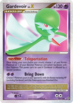 Gardevoir LV.X Pokémon card, number 131