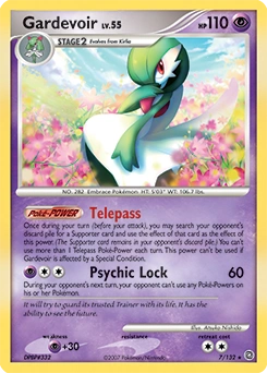 Gardevoir Pokémon card, number 7