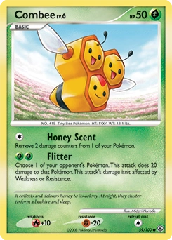 Combee Pokémon card, number 59