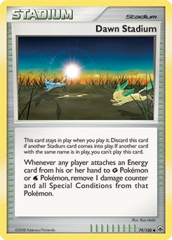 Dawn Stadium Pokémon card, number 79