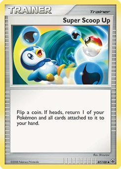 Super Scoop Up Pokémon card, number 87